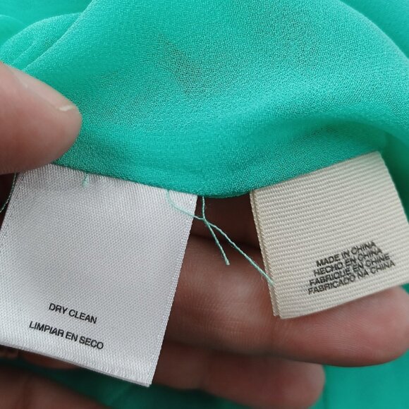 Rachel Roy Women's Tank Top Blue Sz S Layer V Neck Coastal Nautical Maritime - Picture 14 of 14